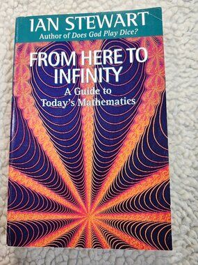 🎁5/$25 Ian Stewart From Here to Infinity Paperback Oxford Popular Mathematics
